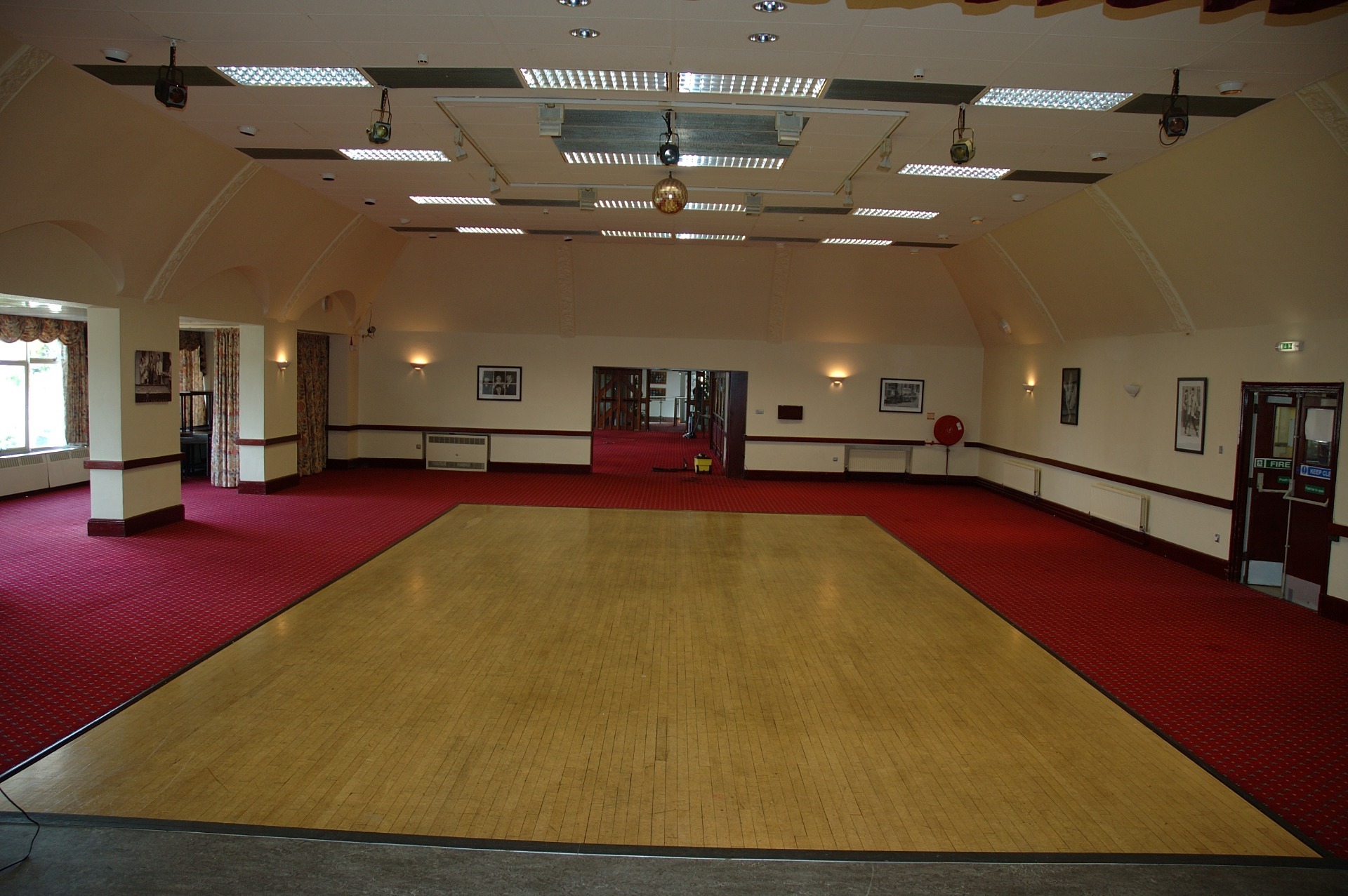 indoor space for the boot camp
