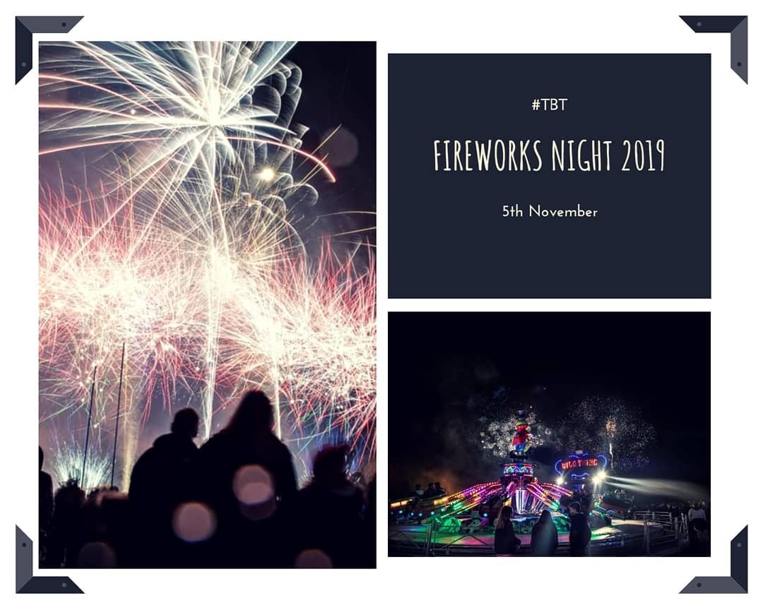 selection of images from fireworks night 2019