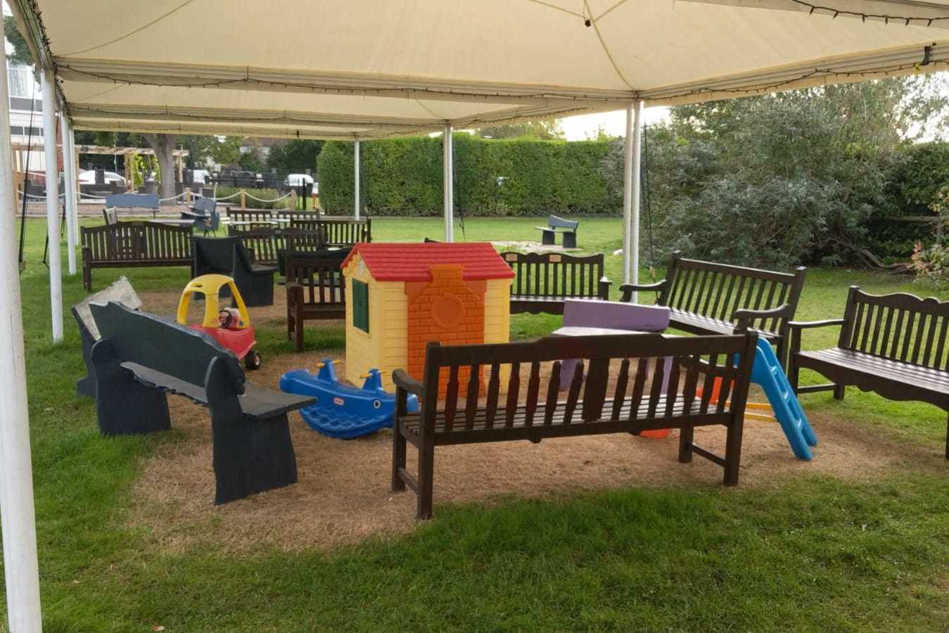 the little tikes playground at imber court